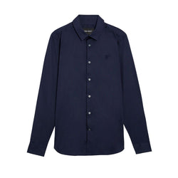 Blue Cotton Shirt Lyle & Scott
