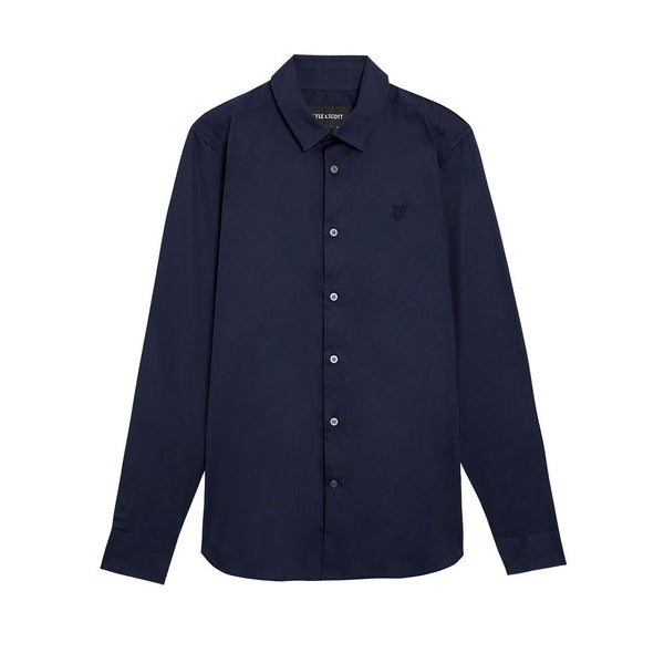 Blue Cotton Shirt Lyle & Scott