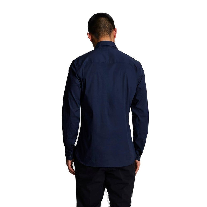 Blue Cotton Shirt Lyle & Scott