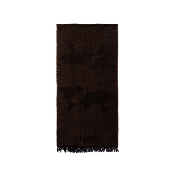 Brown Viscose Scarf Alviero Martini Prima Classe