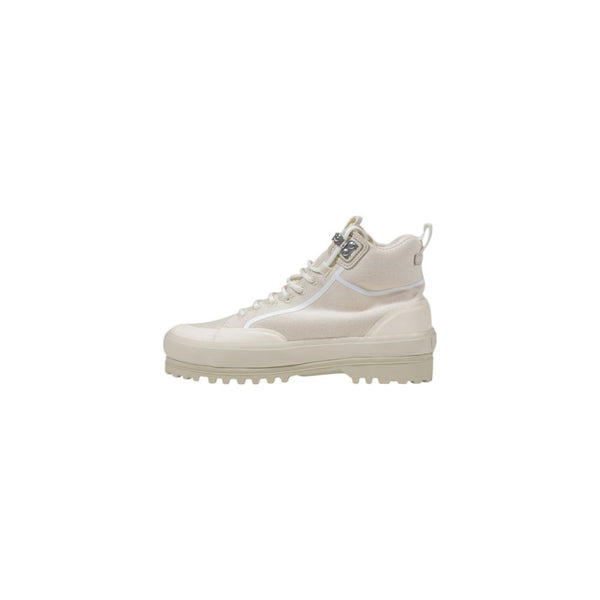 Beige Fabric Sneaker Superga