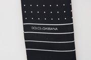 Elegant Silk Men's Tie Scarf Wrap Dolce & Gabbana