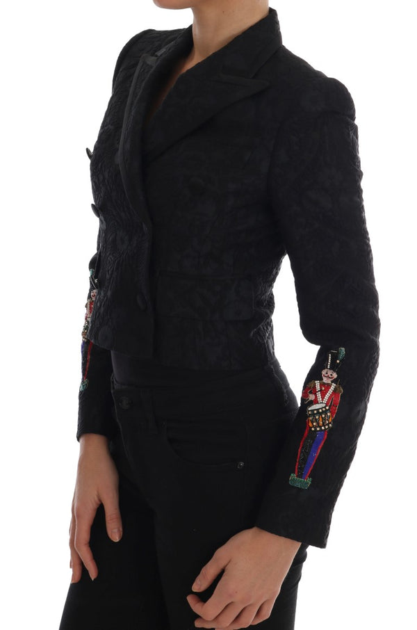 Enchanted Floral Crystal Blazer Jacket Dolce & Gabbana