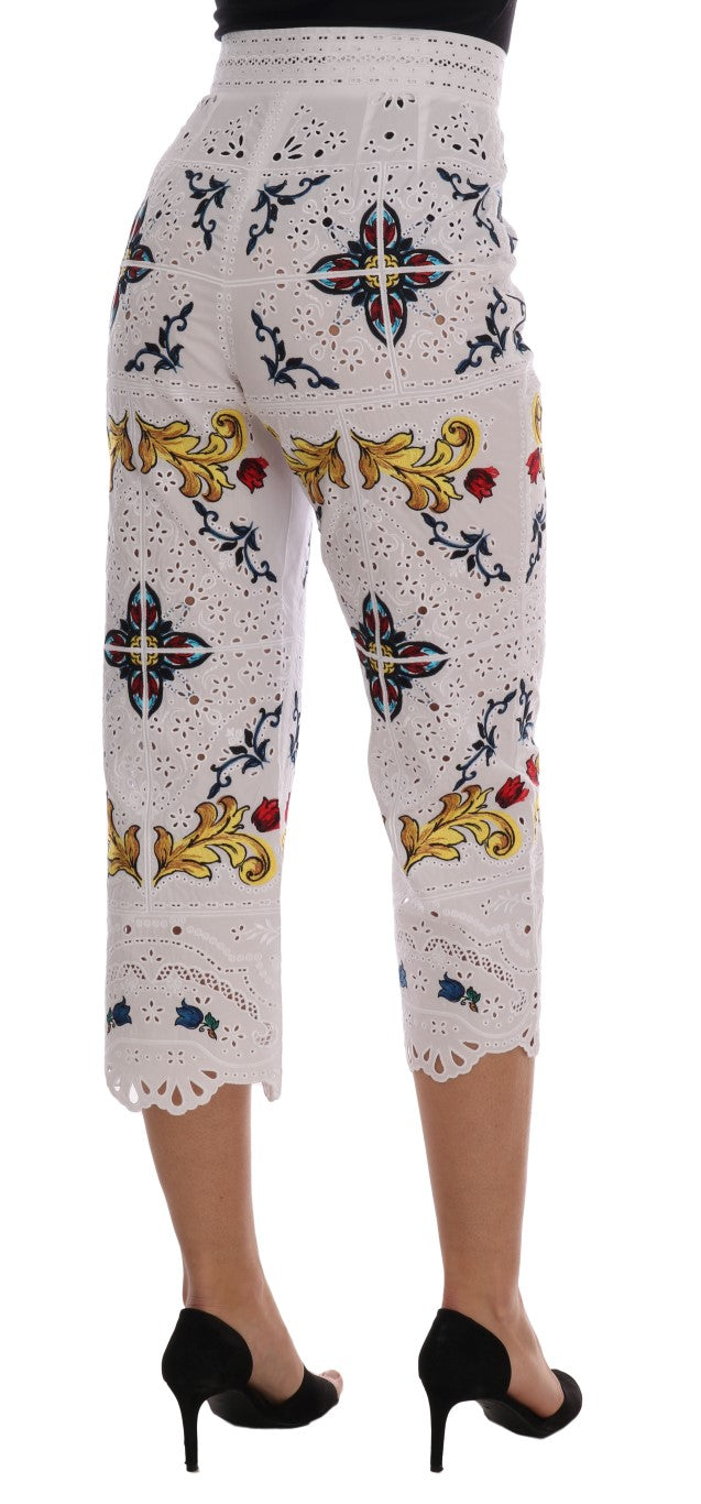 Majolica Embroidered Capri Elegance Dolce & Gabbana