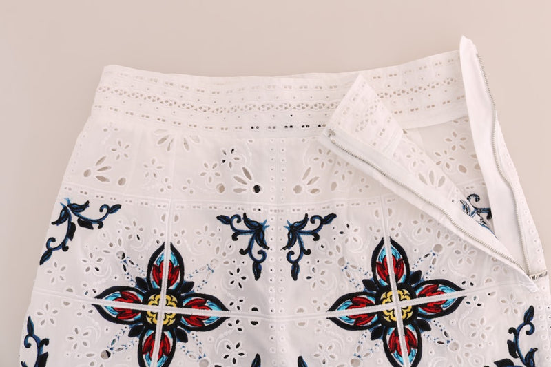 Majolica Embroidered Capri Elegance Dolce & Gabbana