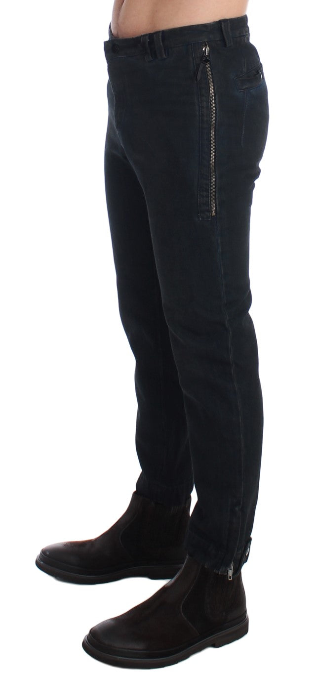 Chic Blue Slim Fit Denim Jeans Costume National