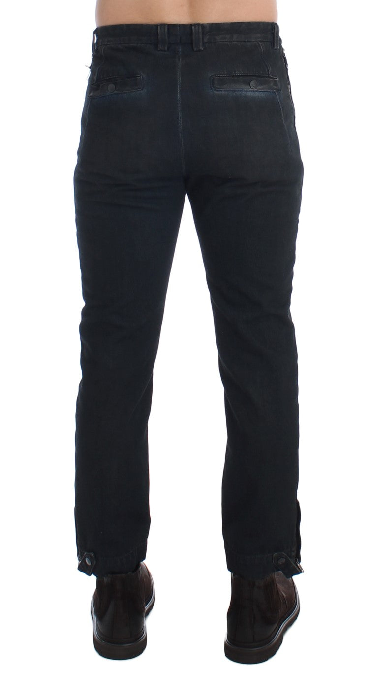 Chic Blue Slim Fit Denim Jeans Costume National