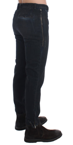 Chic Blue Slim Fit Denim Jeans Costume National
