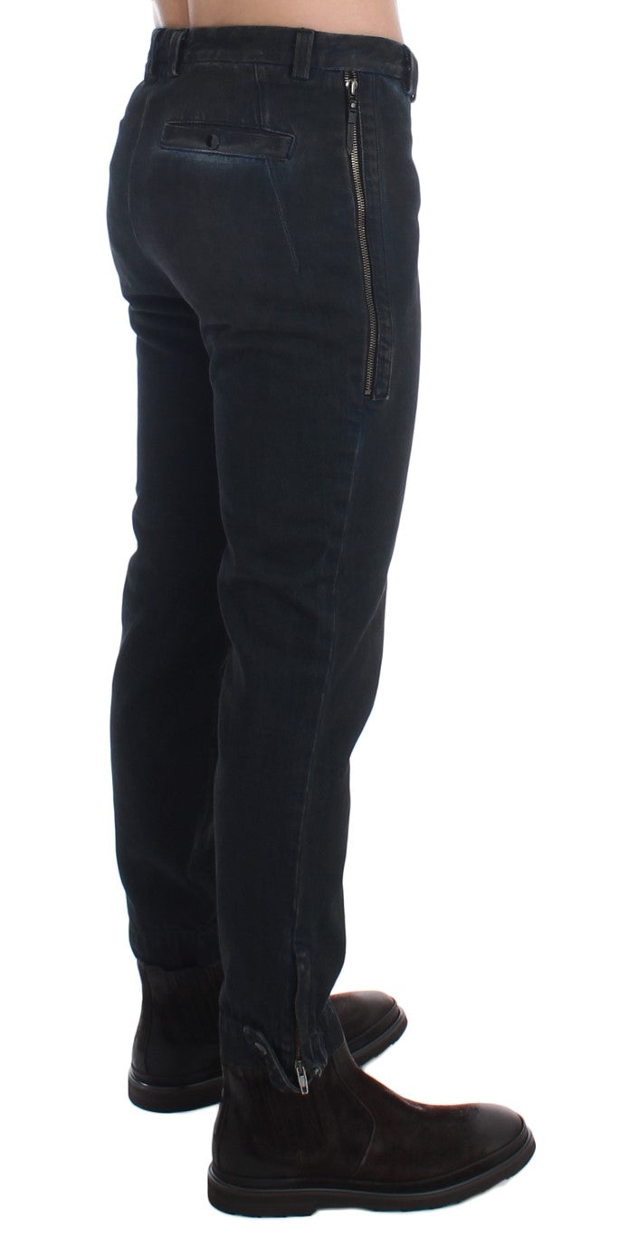 Chic Blue Slim Fit Denim Jeans Costume National