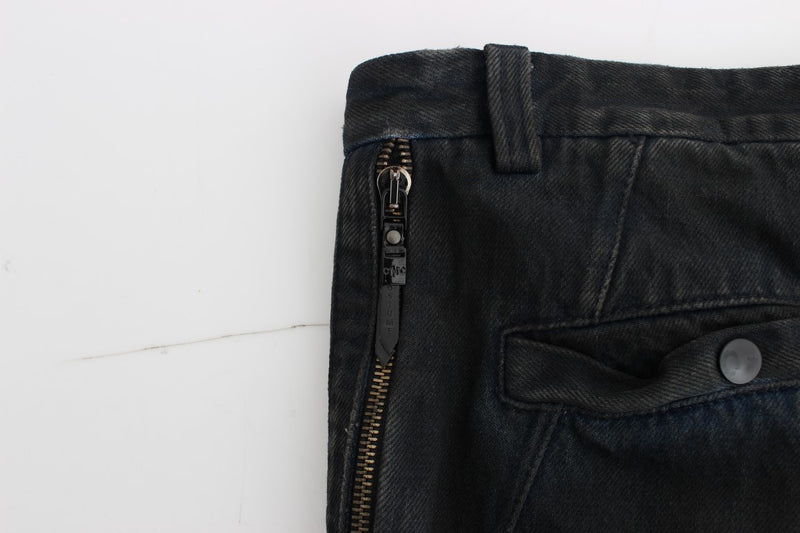 Chic Blue Slim Fit Denim Jeans Costume National