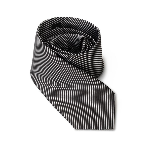 Black Silk Ties & Bowty Giorgio Armani
