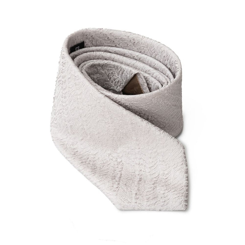 Silver Silk Ties & Bowty Emporio Armani