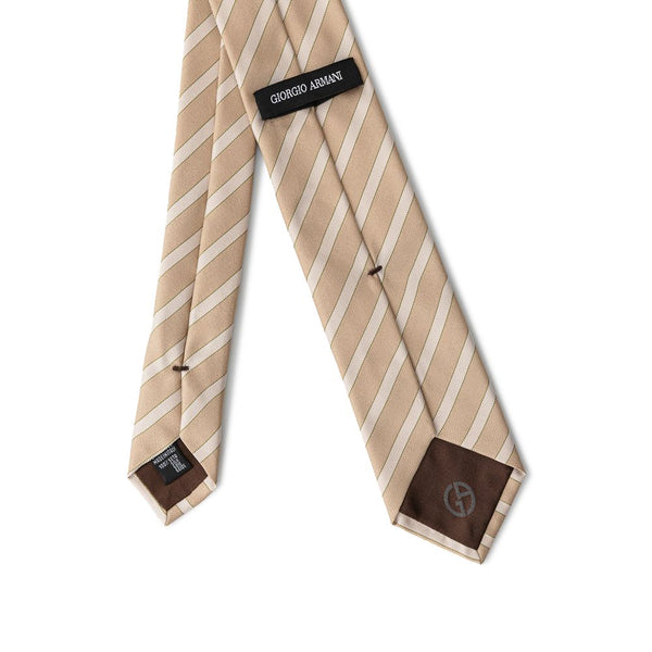 Gold Silk Ties & Bowty Giorgio Armani