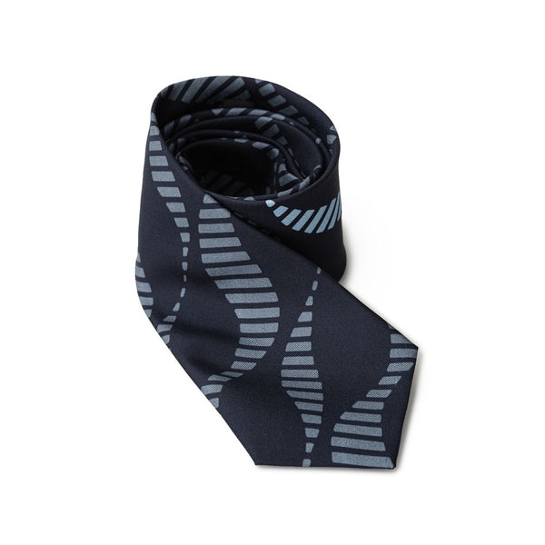 Blue Silk Ties & Bowty Giorgio Armani