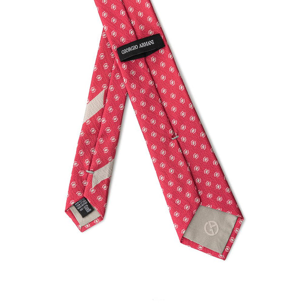 Red Silk Ties & Bowty Giorgio Armani