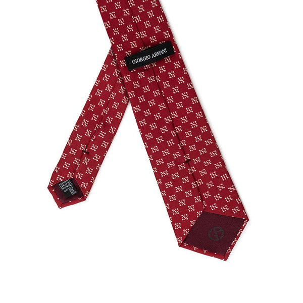 Red Silk Ties & Bowty Giorgio Armani