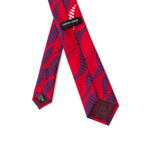 Red Silk Ties & Bowty Giorgio Armani