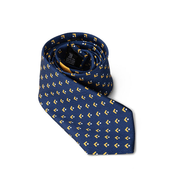 Blue Silk Ties & Bowty Giorgio Armani