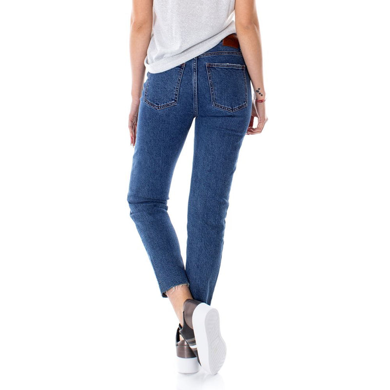 Blue Cotton Jeans & Pant Only