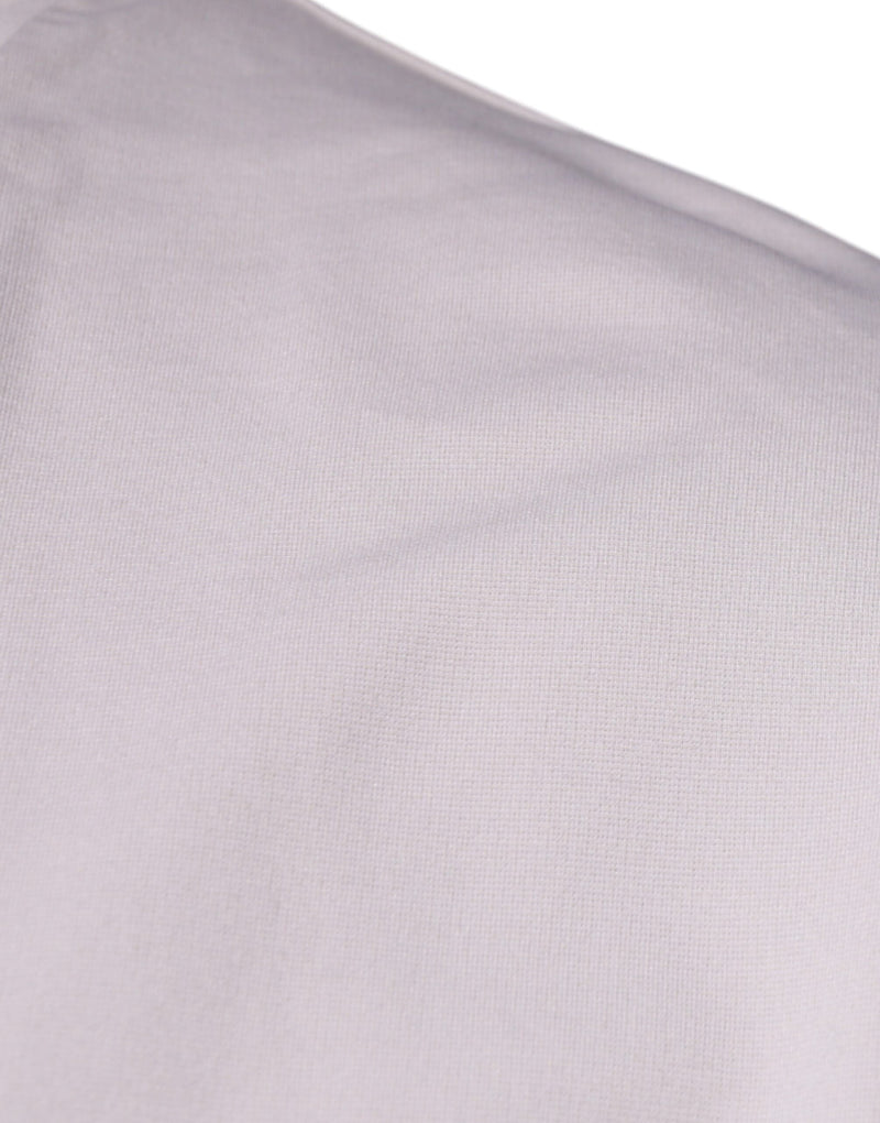Beige DG Logo Crew Neck Short Sleeves T-shirt Dolce & Gabbana
