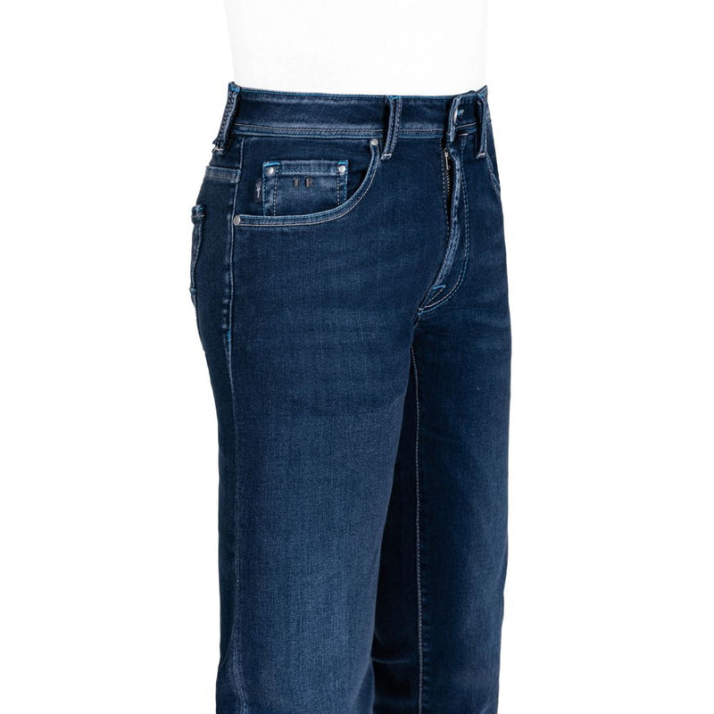 Blue Cotton Men's Jean Tramarossa
