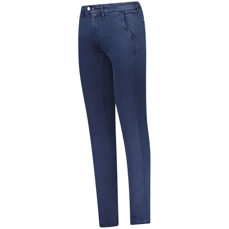 Blue Cotton Jeans & Pant Tramarossa