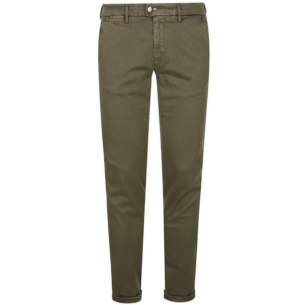Green Cotton Jeans & Pant Tramarossa