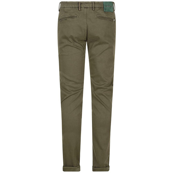 Green Cotton Jeans & Pant Tramarossa