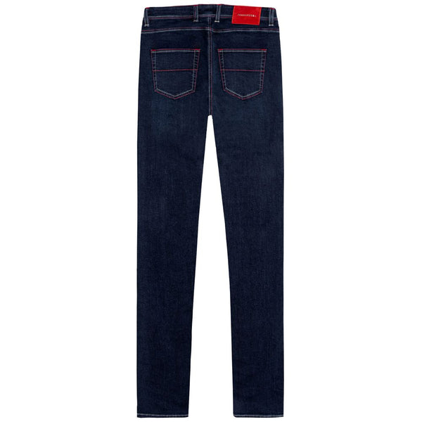 Blue Cotton Jeans & Pant Tramarossa