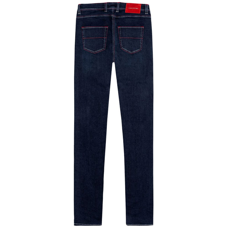 Blue Cotton Jeans & Pant Tramarossa