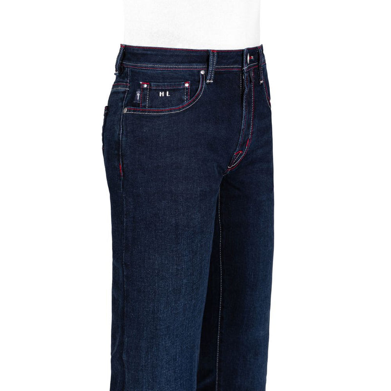 Blue Cotton Jeans & Pant Tramarossa