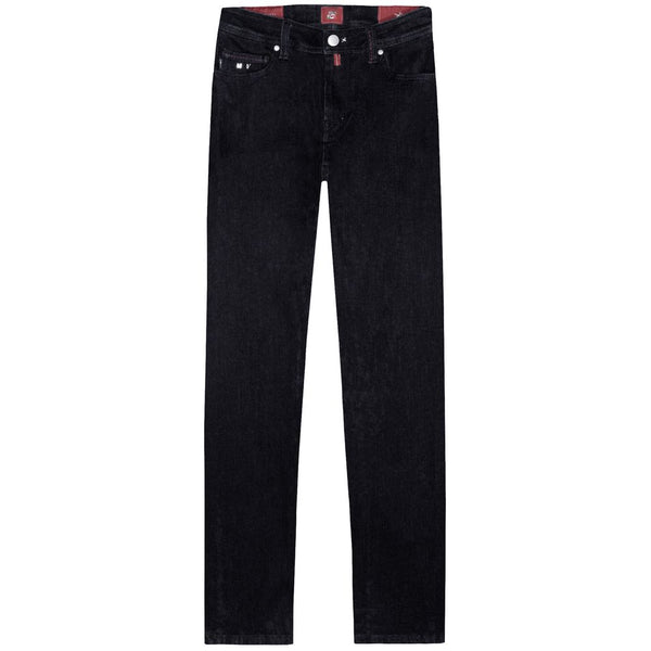 Black Cotton Jeans & Pant Tramarossa