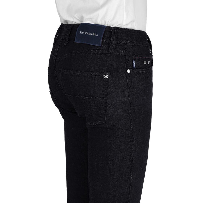Black Cotton Jeans & Pant Tramarossa