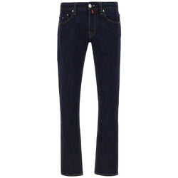 Blue Cotton Jeans & Pant Tramarossa