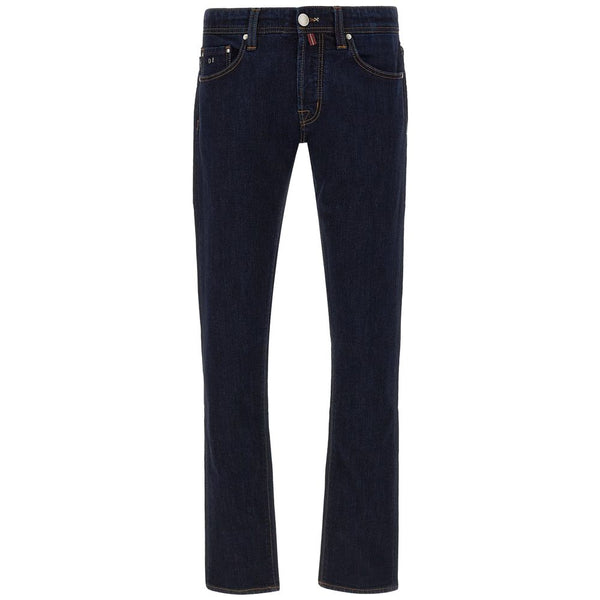 Blue Cotton Jeans & Pant Tramarossa