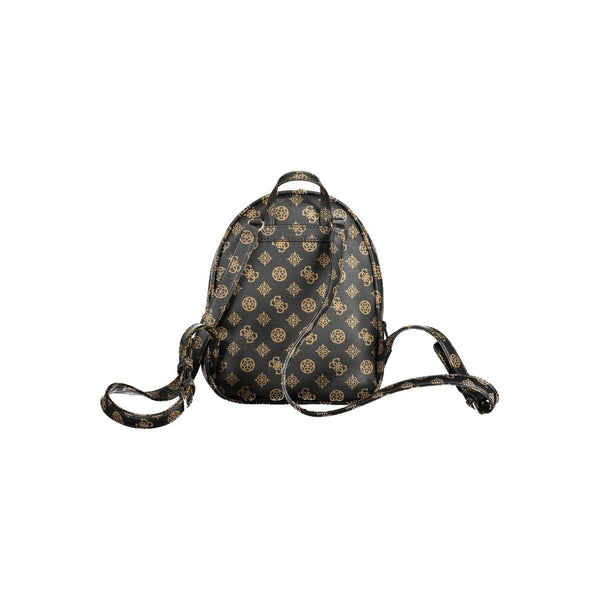 Brown Polyethylene Backpack Guess Jeans