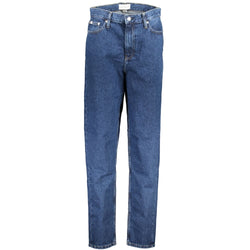 Blue Cotton Jeans & Pant Calvin Klein