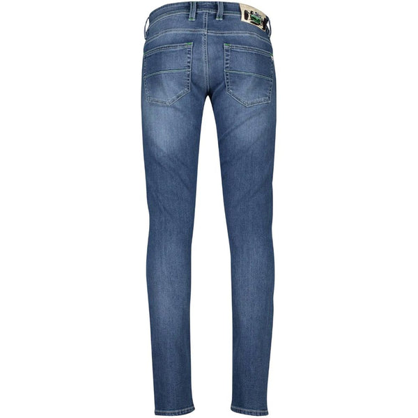 Blue Cotton Jeans & Pant Tramarossa