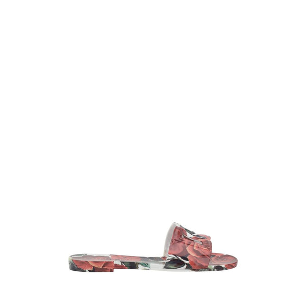 Sandals with flowers Dolce & Gabbana