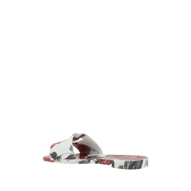 Sandals with flowers Dolce & Gabbana