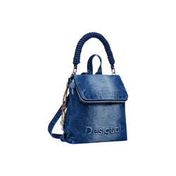 Blue Polyethylene Backpack Desigual