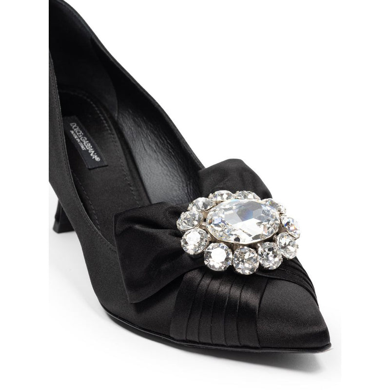 Black Viscose Pump Dolce & Gabbana