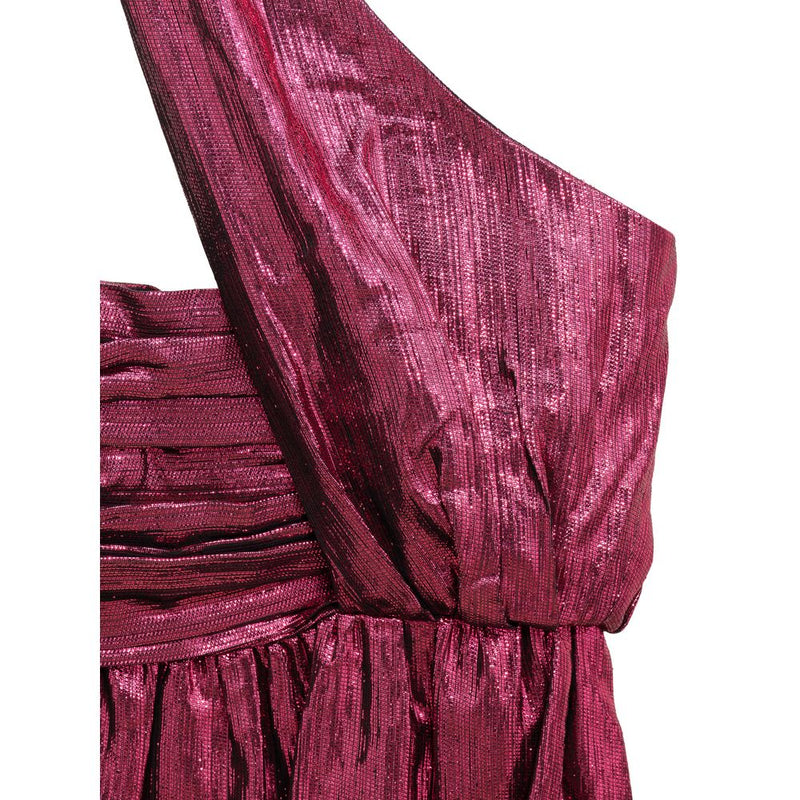 Fuchsia Viscose Dress Saint Laurent