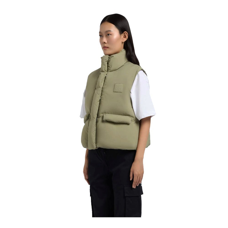 Green Nylon Vest Moose Knuckles