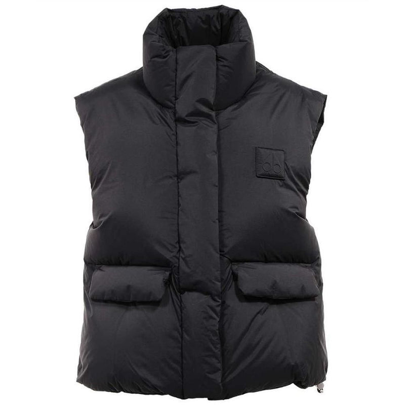 Black Nylon Vest Moose Knuckles