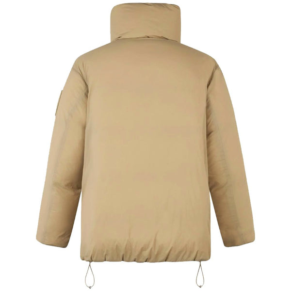 Beige Nylon Jackets & Coat Moose Knuckles