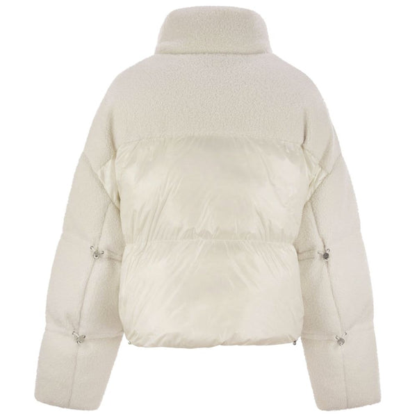 White Nylon Jackets & Coat Moose Knuckles