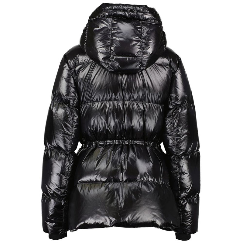 Black Nylon Jackets & Coat Moose Knuckles