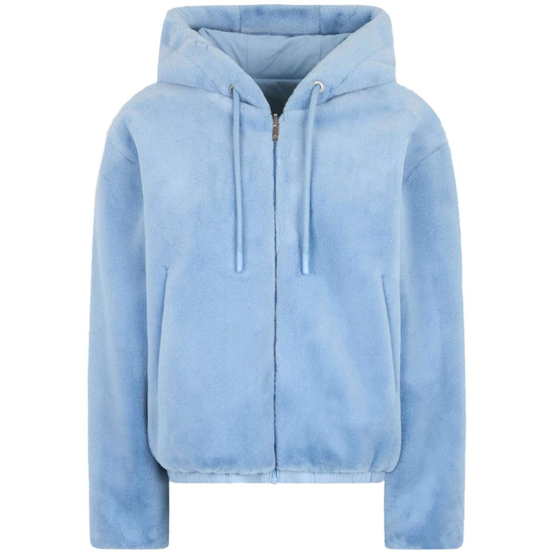 Light Blue Nylon Jackets & Coat Moose Knuckles