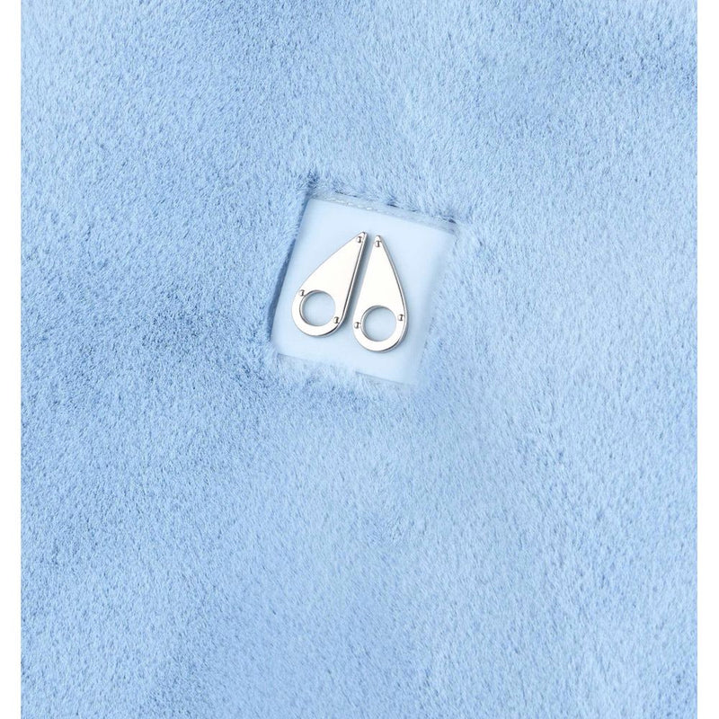 Light Blue Nylon Jackets & Coat Moose Knuckles